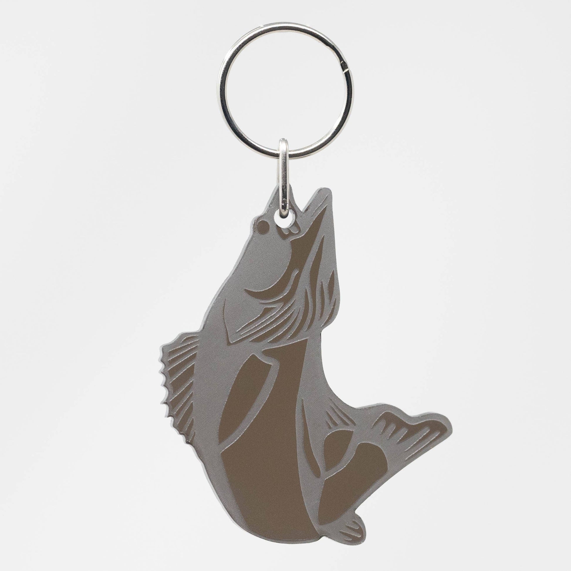 Walleye - Acrylic Keychain - Perfect Gift for Fishing Lovers