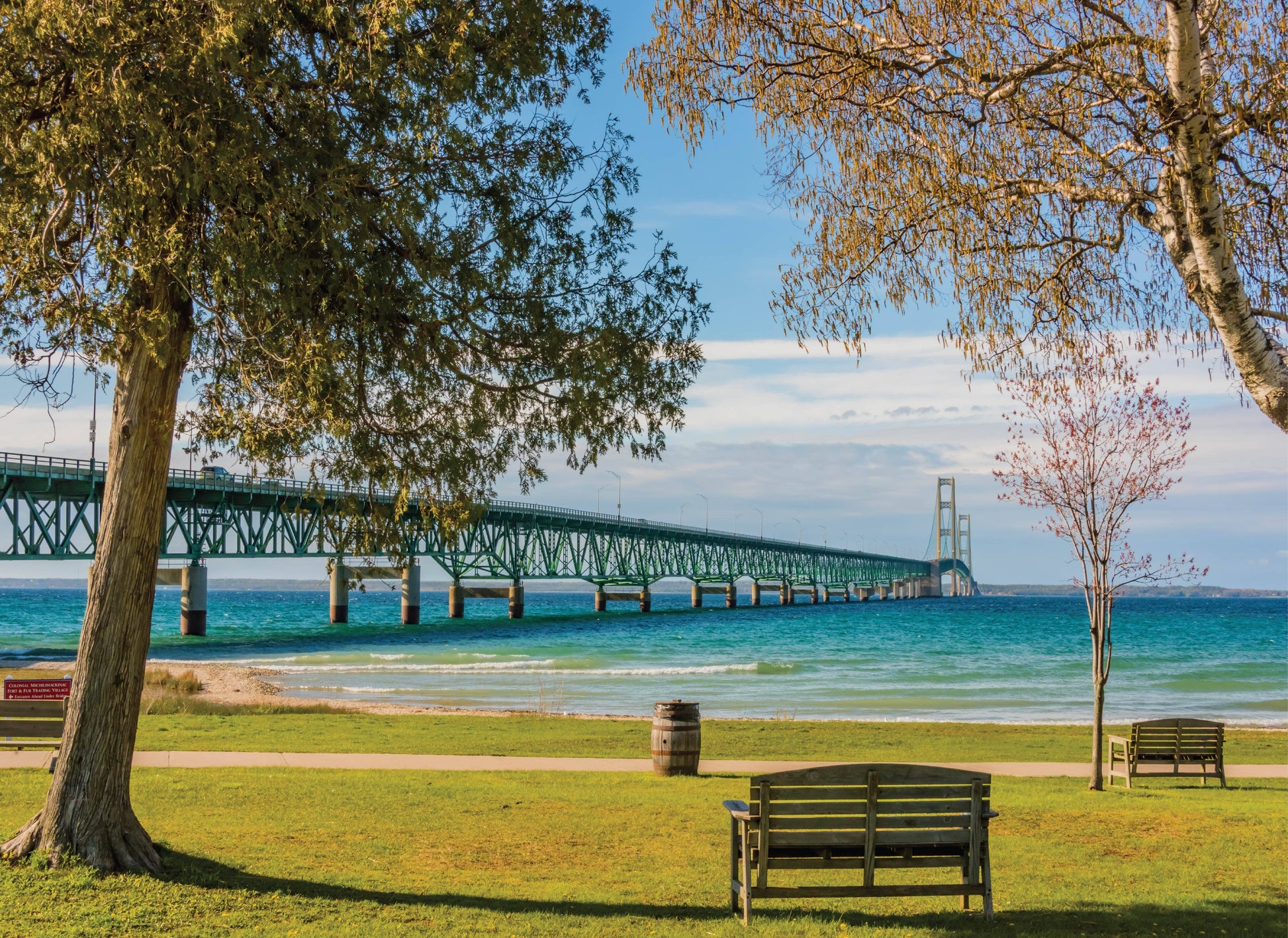 Mackinac Bridge - 1000 Piece Michigan Puzzle