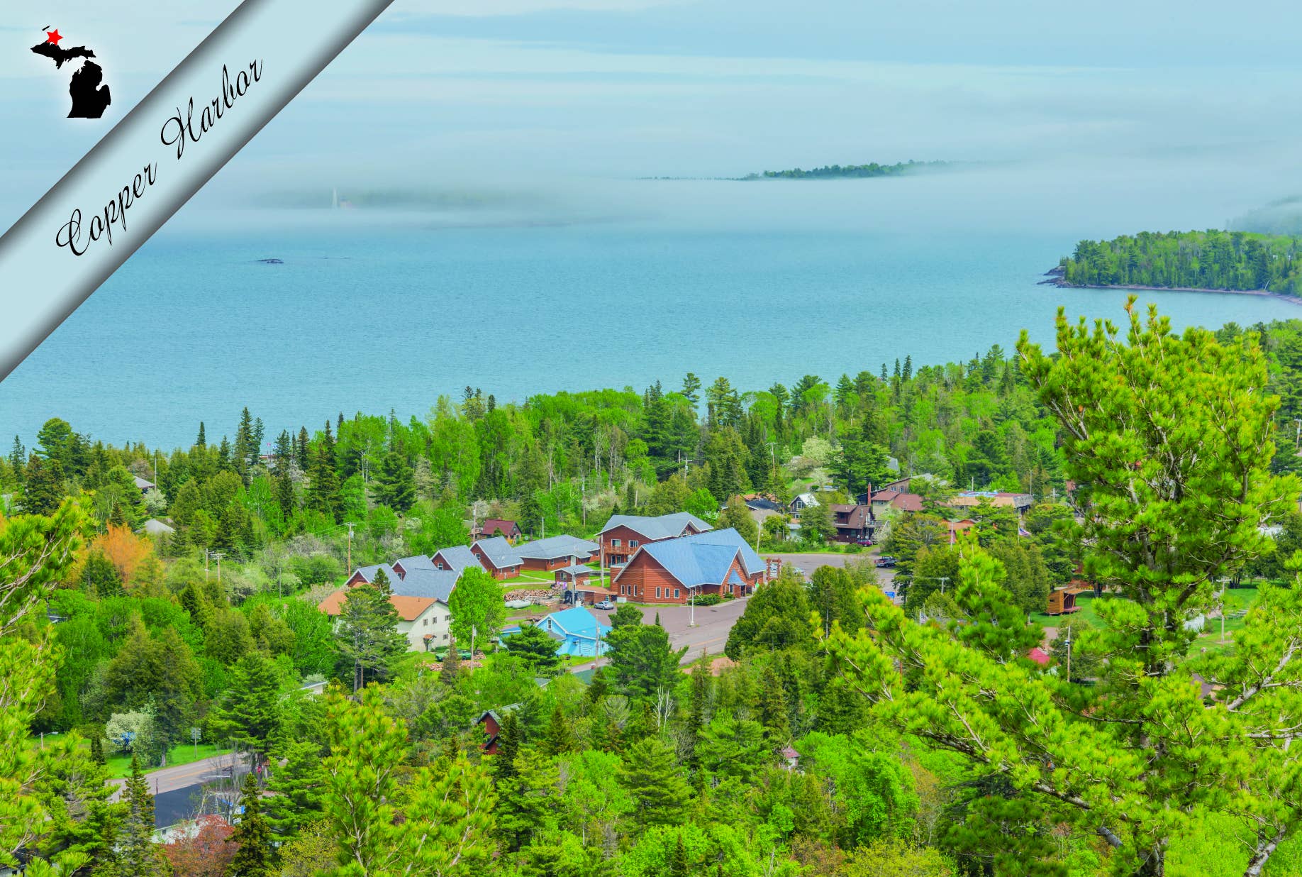 COPPER HARBOR - Michigan Postcard