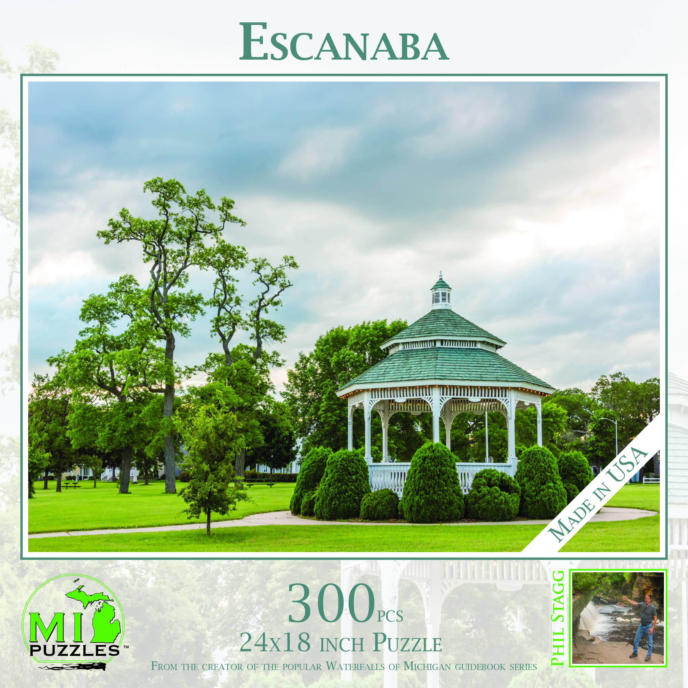 Image of Escanaba - 300 Piece Michigan Puzzle