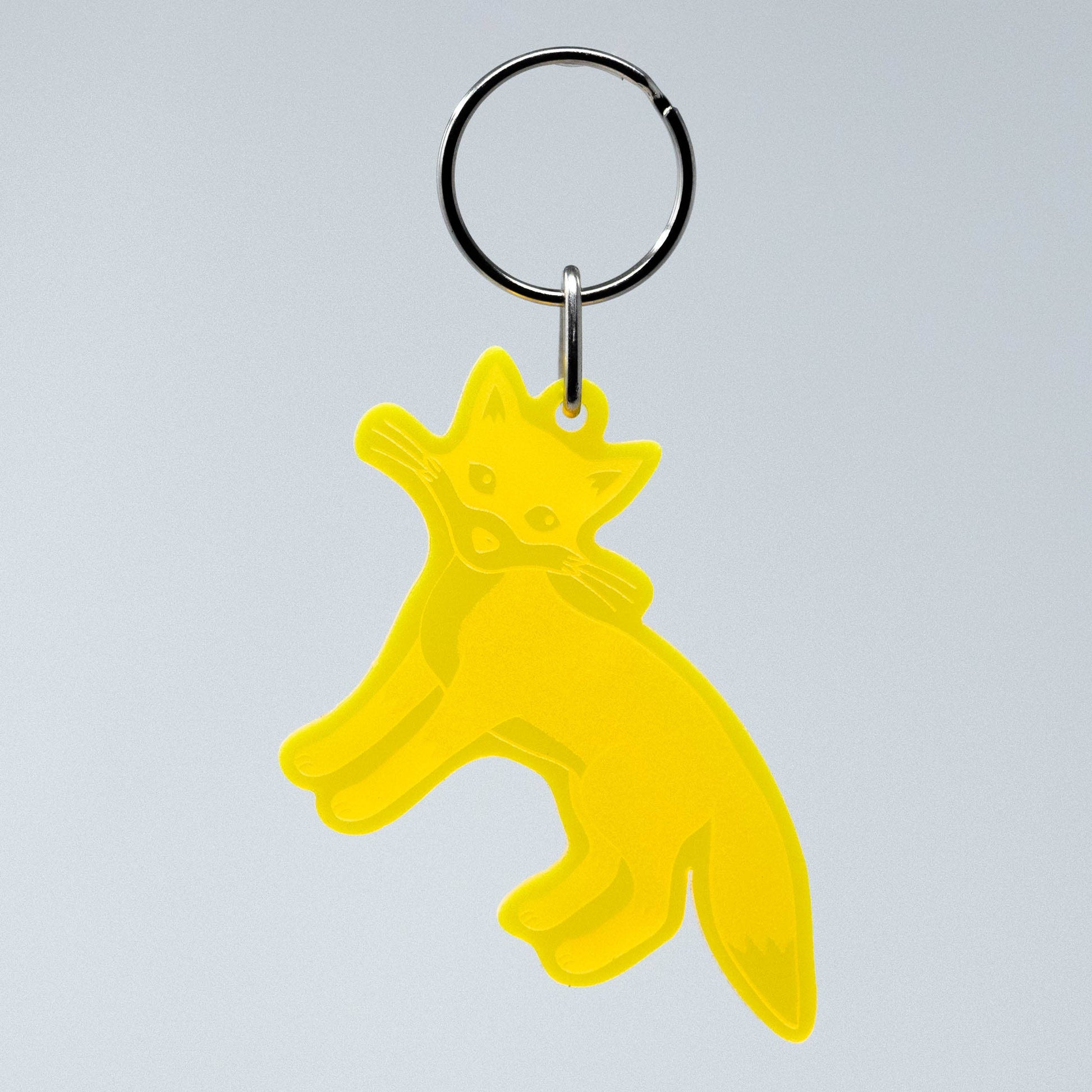 Fox Acrylic Keychain - For Nature Lovers!