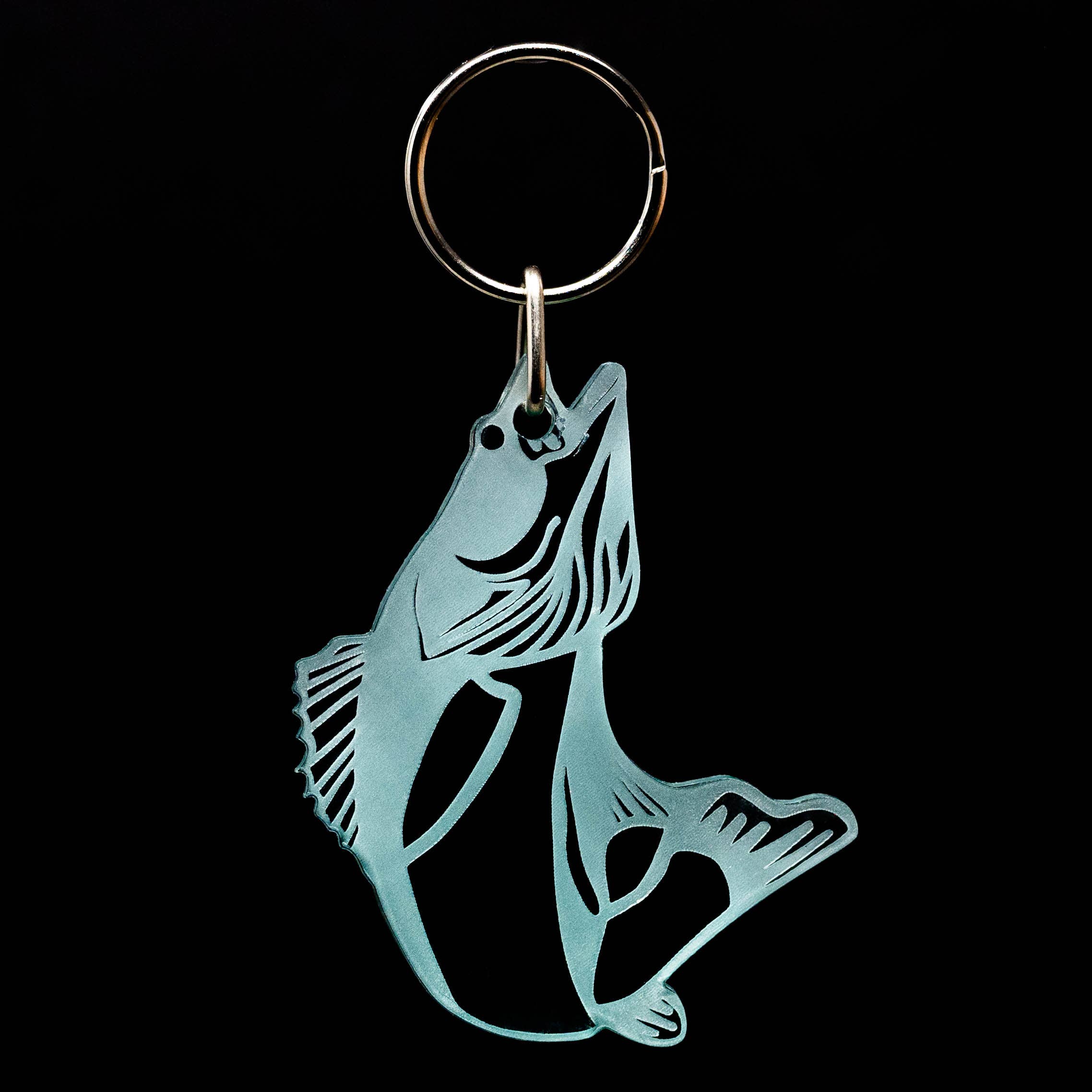 Image of Walleye - Acrylic Keychain - Perfect Gift for Fishing Lovers