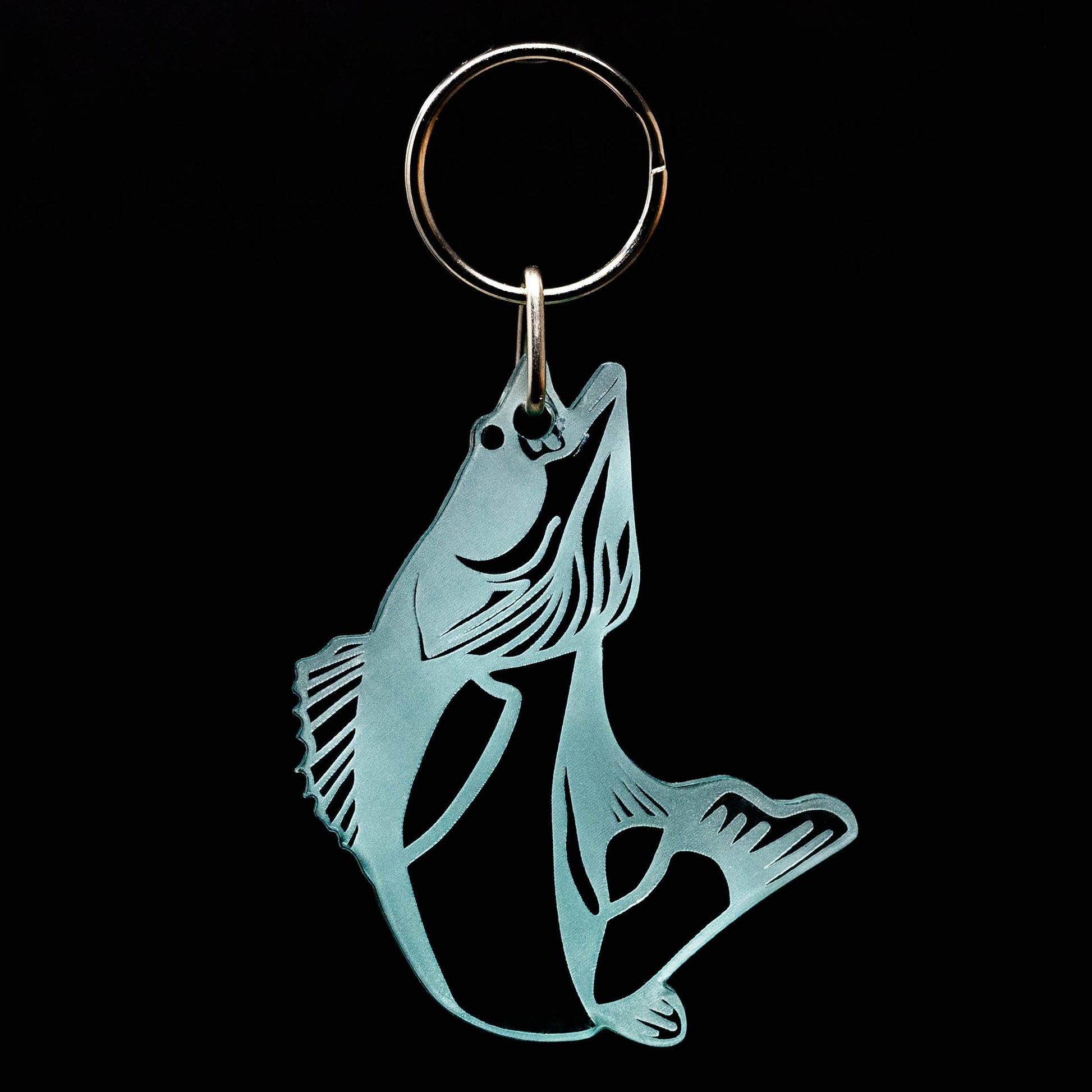 Walleye - Acrylic Keychain - Perfect Gift for Fishing Lovers