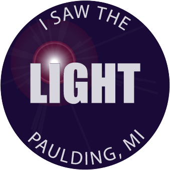 PAULDING MI | 2.25" Magnet - "I Saw The Light" Design