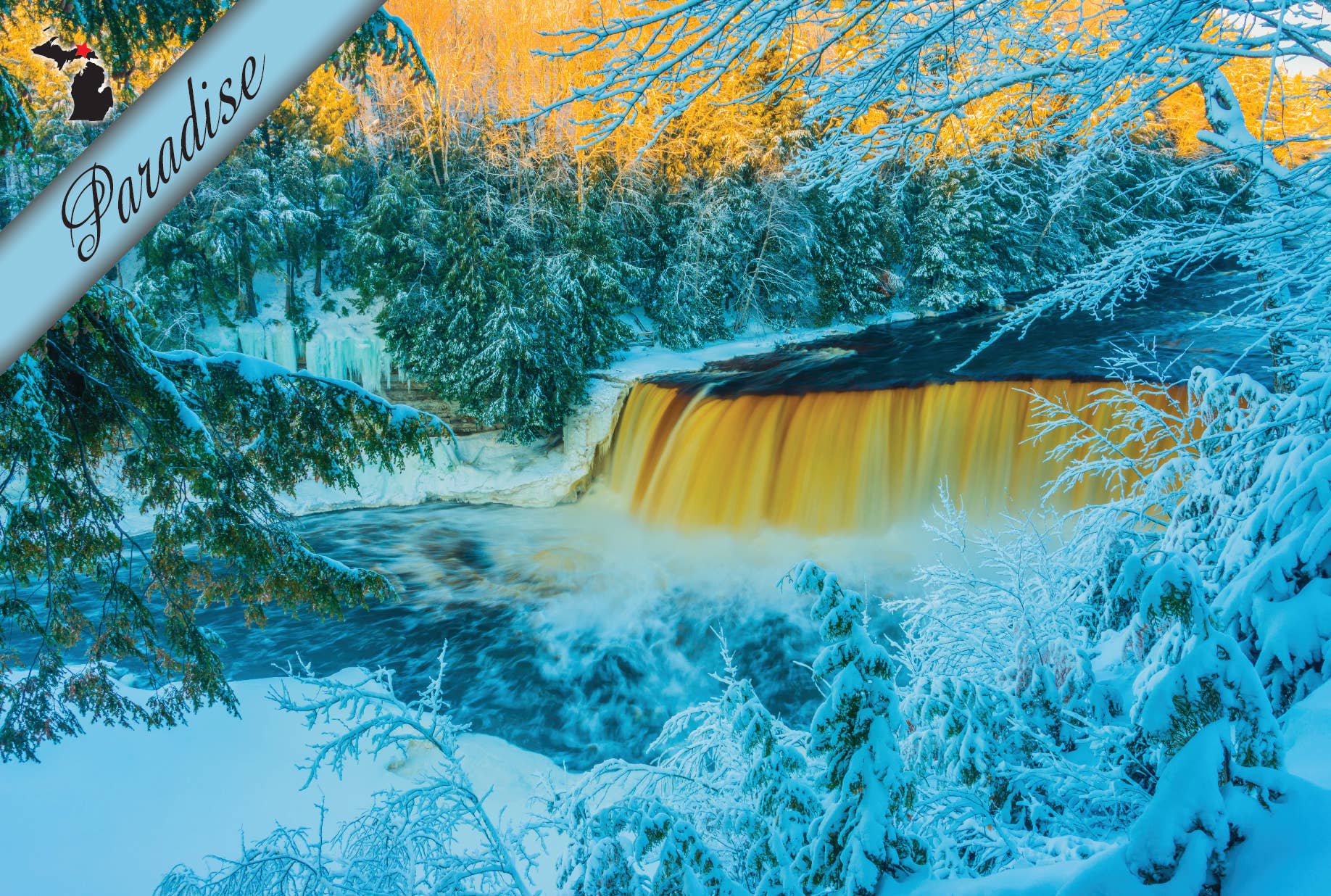 Image of Tahquamenon Falls | Postcard