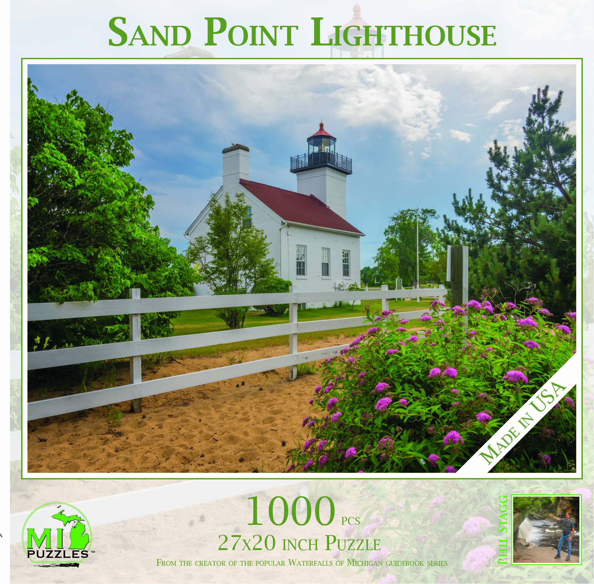 Sand Point Lighthouse - 1000 Piece Puzzle