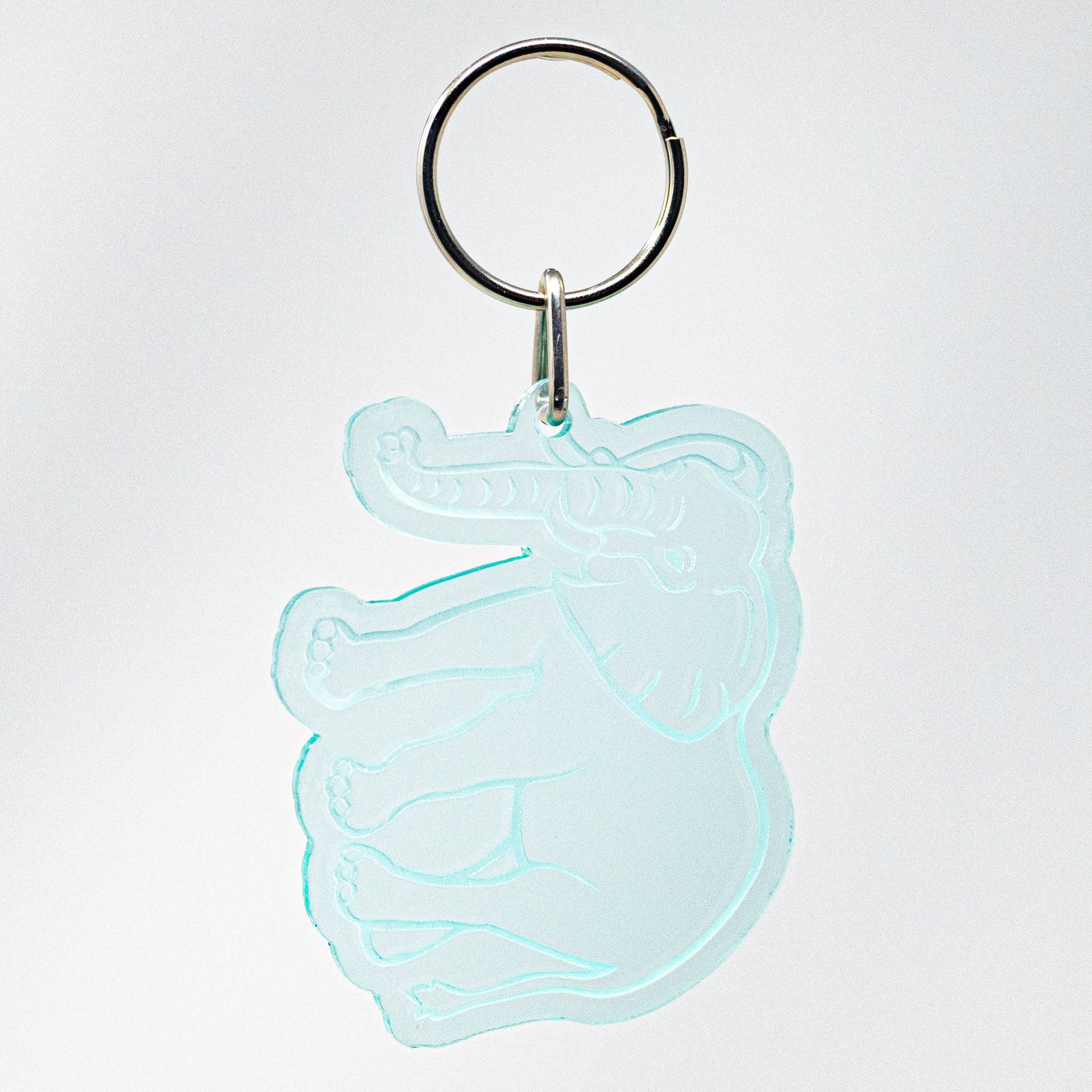 Elephant - Acrylic Keychain - Perfect for Wildlife Lovers!