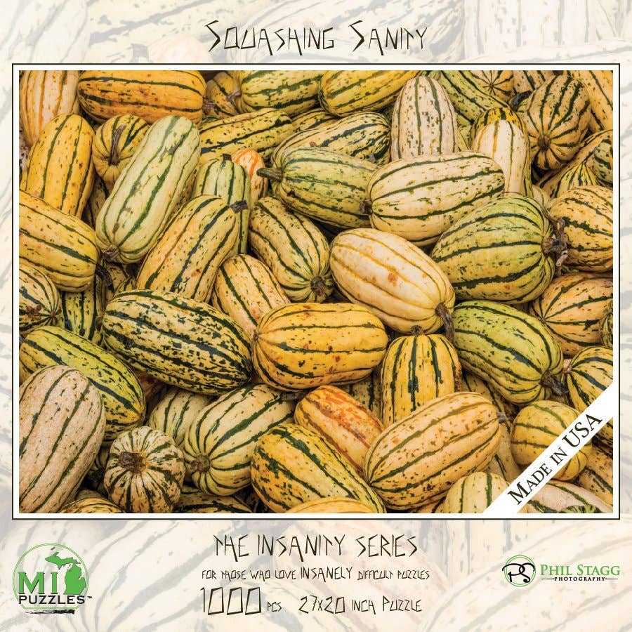 Image of Squashing Sanity - 1000 Piece Puzzle [Insanity Series]