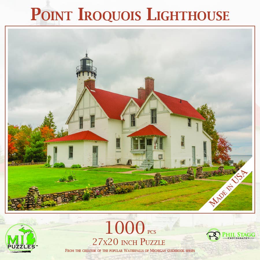 Image of Point Iroquois Lighthouse - 1000 Piece Puzzle