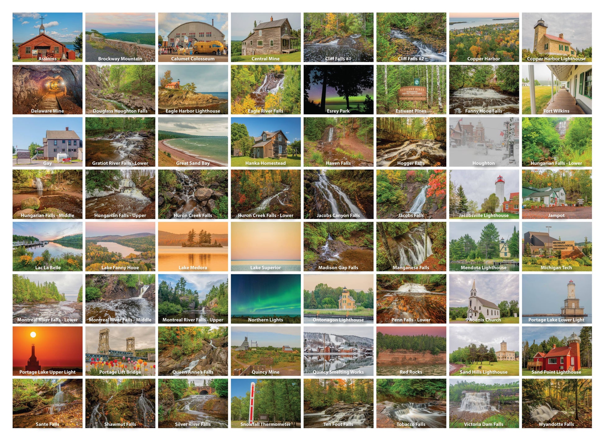 COPPER COUNTRY - 1000 Piece Michigan Puzzle
