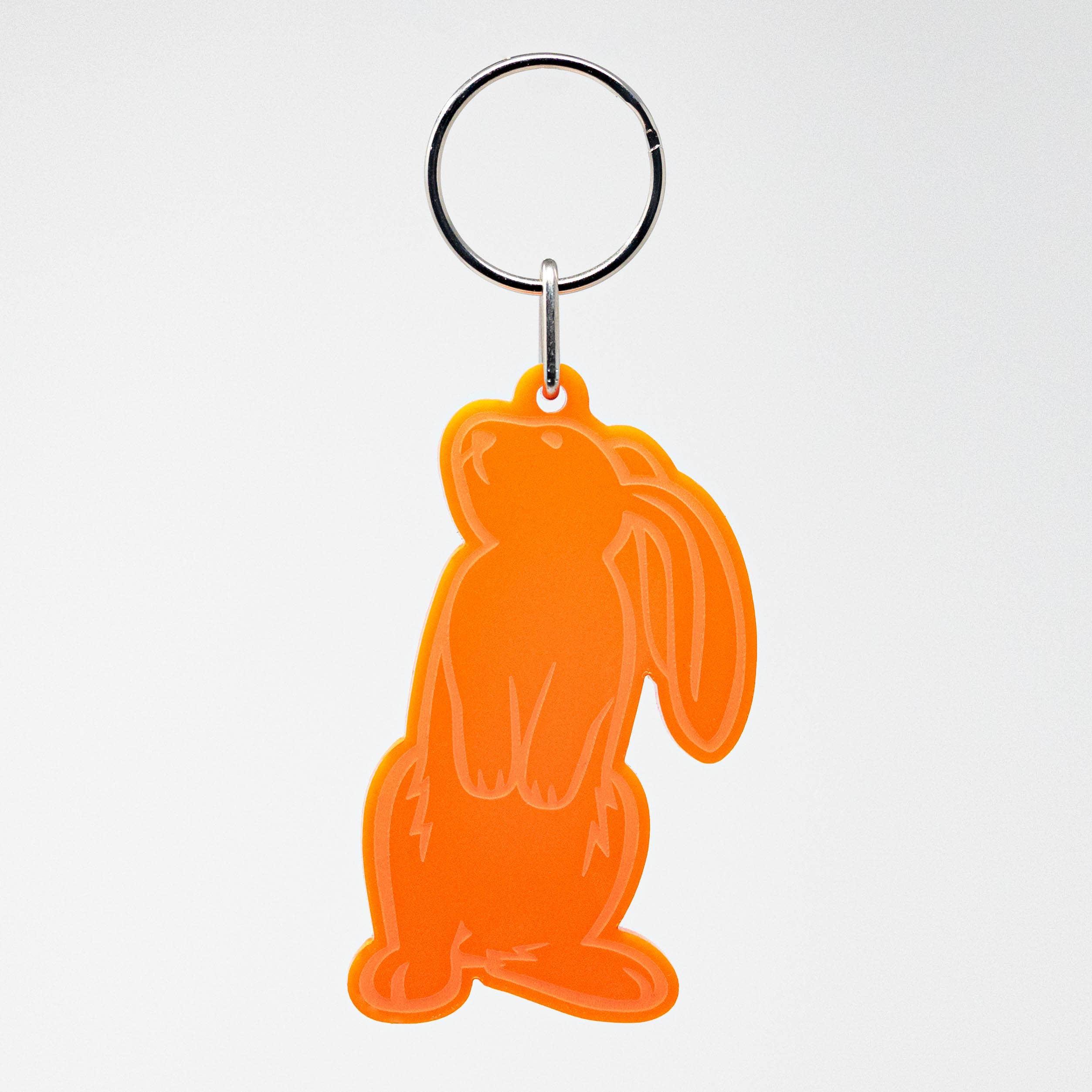 Image of Bunny - Acrylic Keychain - Perfect for Animal Lovers!