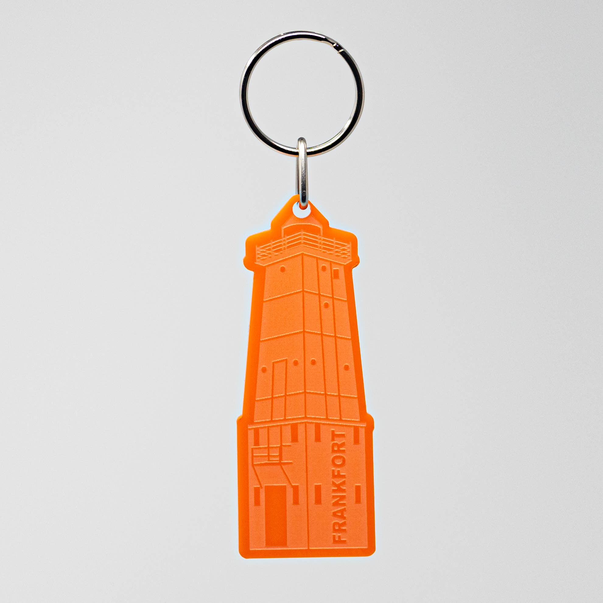 Image of FRANKFORT LIGHTHOUSE - ACRYLIC KEYCHAIN