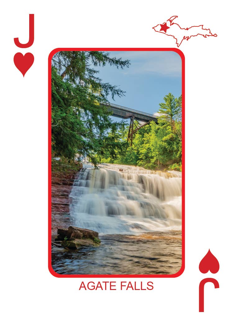 Image of YOOPER CARDS - Playing Cards - Euchre Friendly