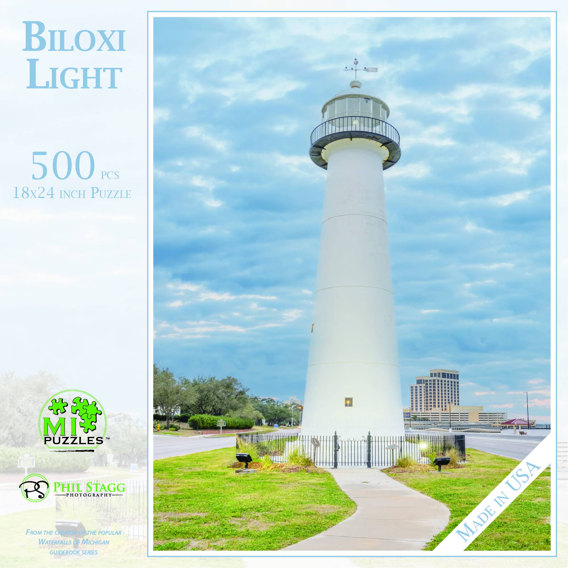 Biloxi Light - 500 Piece Mississippi Puzzle