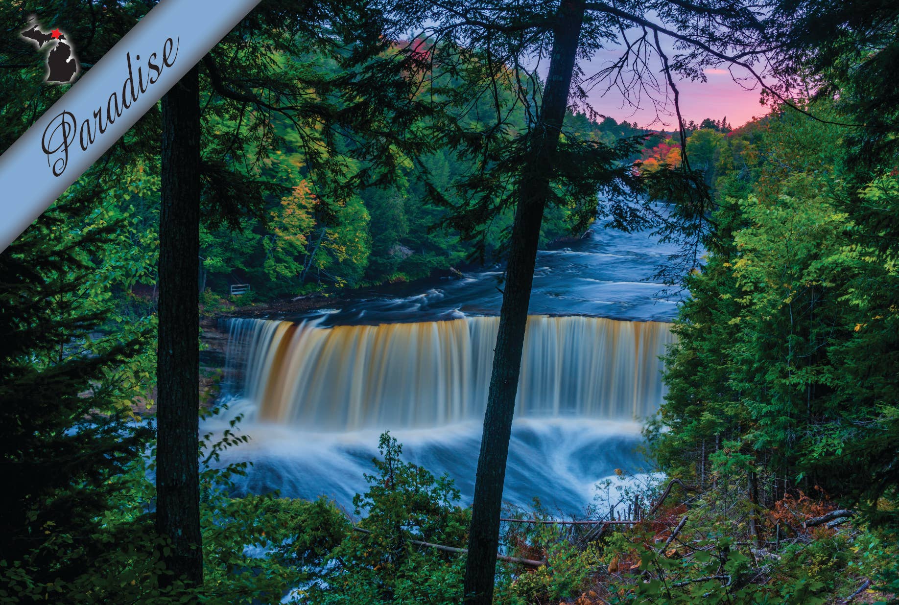 Image of Tahquamenon Falls | Postcard