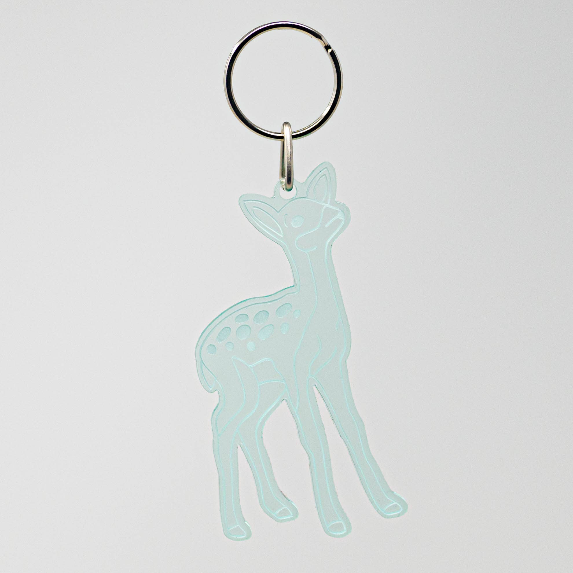 Image of Fawn - Acrylic Keychain - Perfect for Nature Lovers!