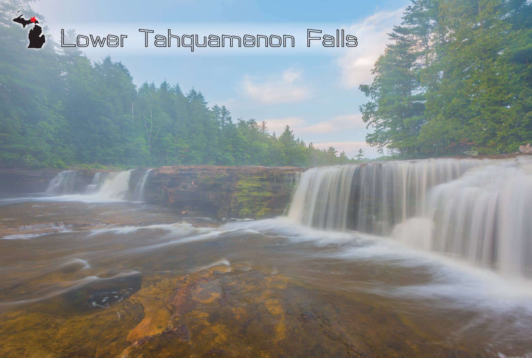 Image of Tahquamenon Falls | Postcard