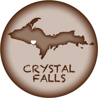 CRYSTAL FALLS, MI MAGNET - Phil Stagg Photography