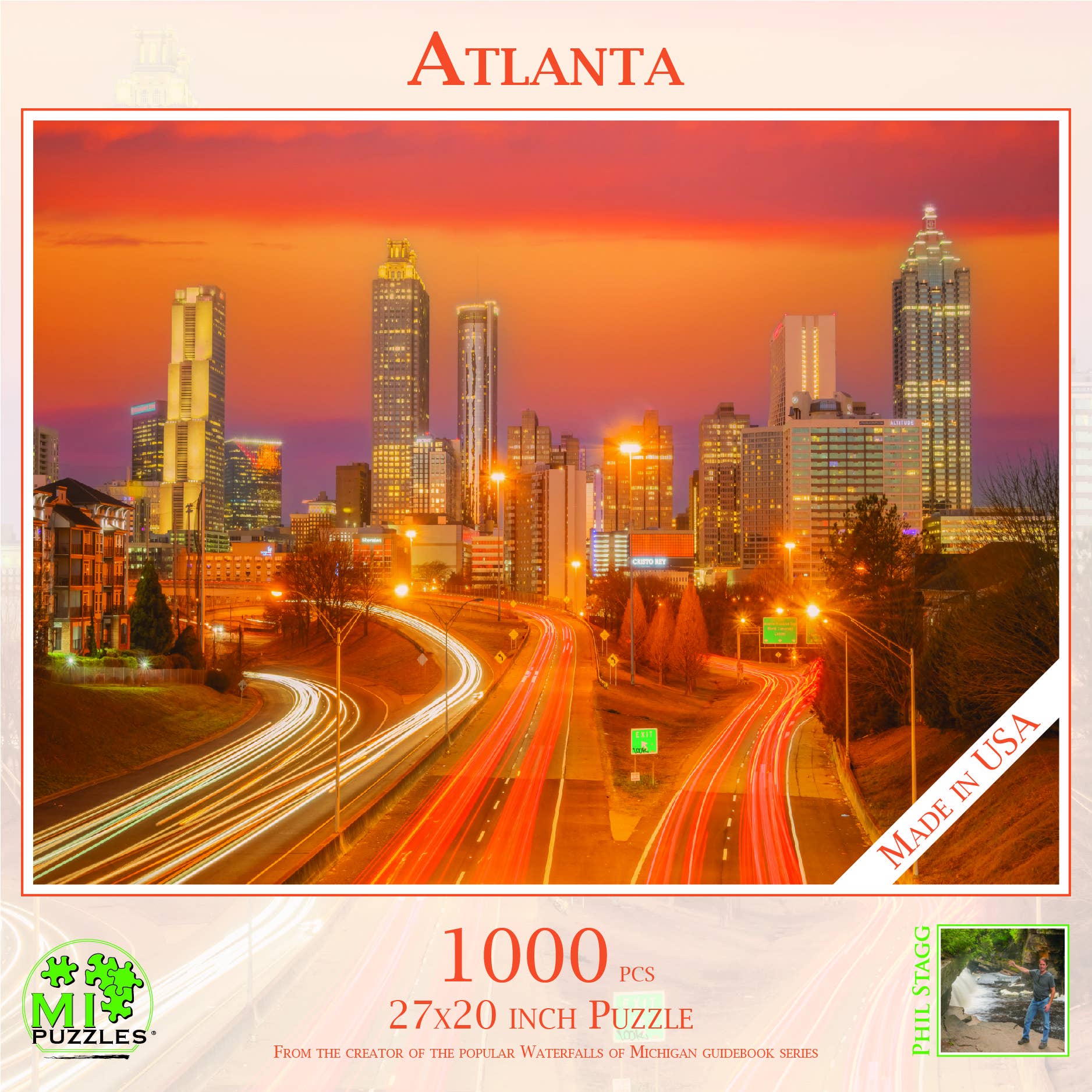 Image of Atlanta - 1000 Piece Jigsaw Puzzle - Georgia, USA