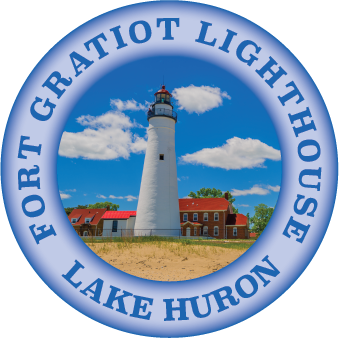 FORT GRATIOT LIGHTHOUSE | 2.25" BUTTON MAGNET