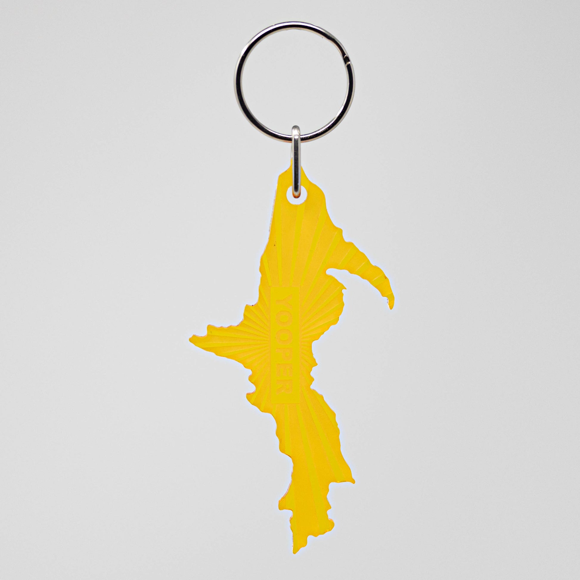Yooper - Acrylic Keychain - Perfect for Michigan's UP Family