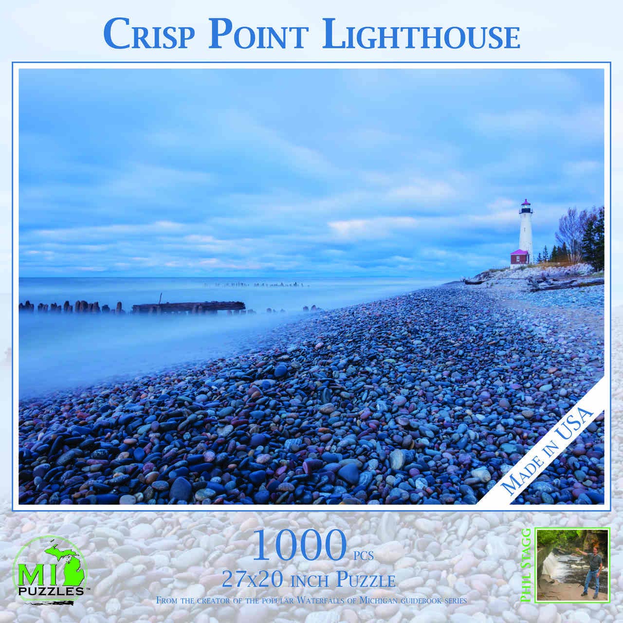 Image of Crisp Point Lighthouse - 1000 Piece Michigan Puzzle