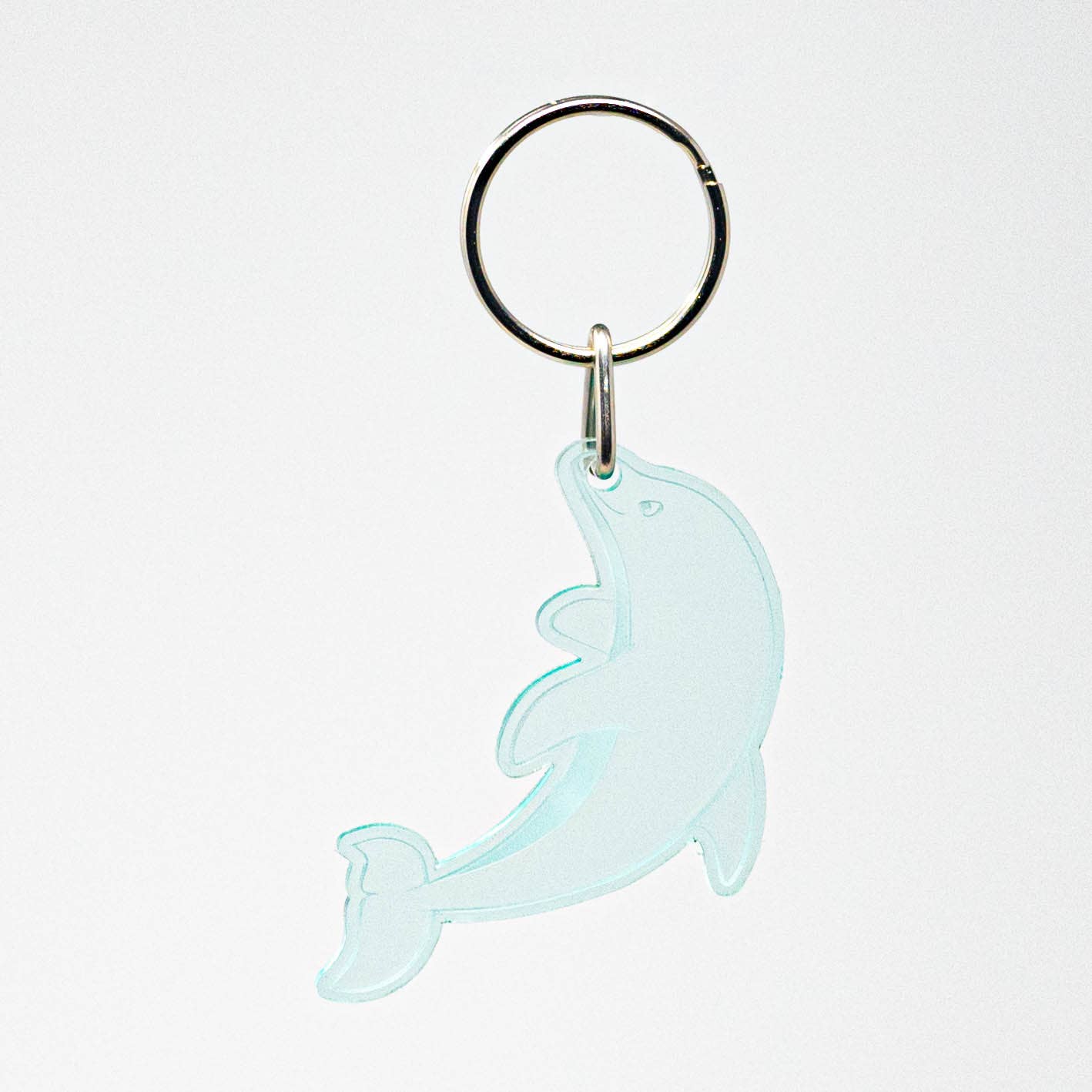 Image of Dolphin - Acrylic Keychain - Perfect for Ocean Lovers!