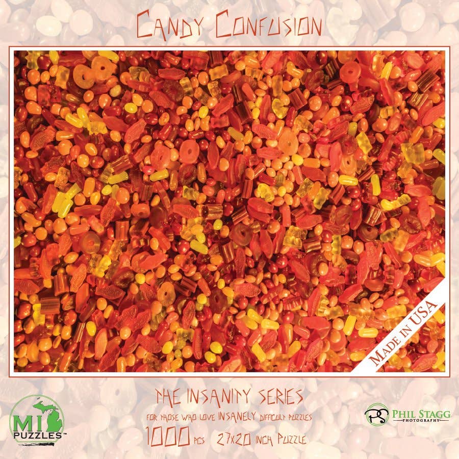 Image of Candy Confusion - 1000 Piece Puzzle [Insanity Series]