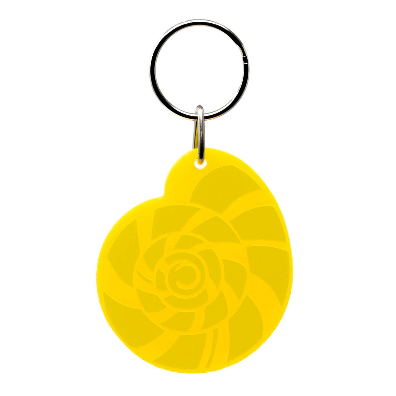 Image of Nautilus Shell - Acrylic Keychain - Perfect for Ocean Lovers