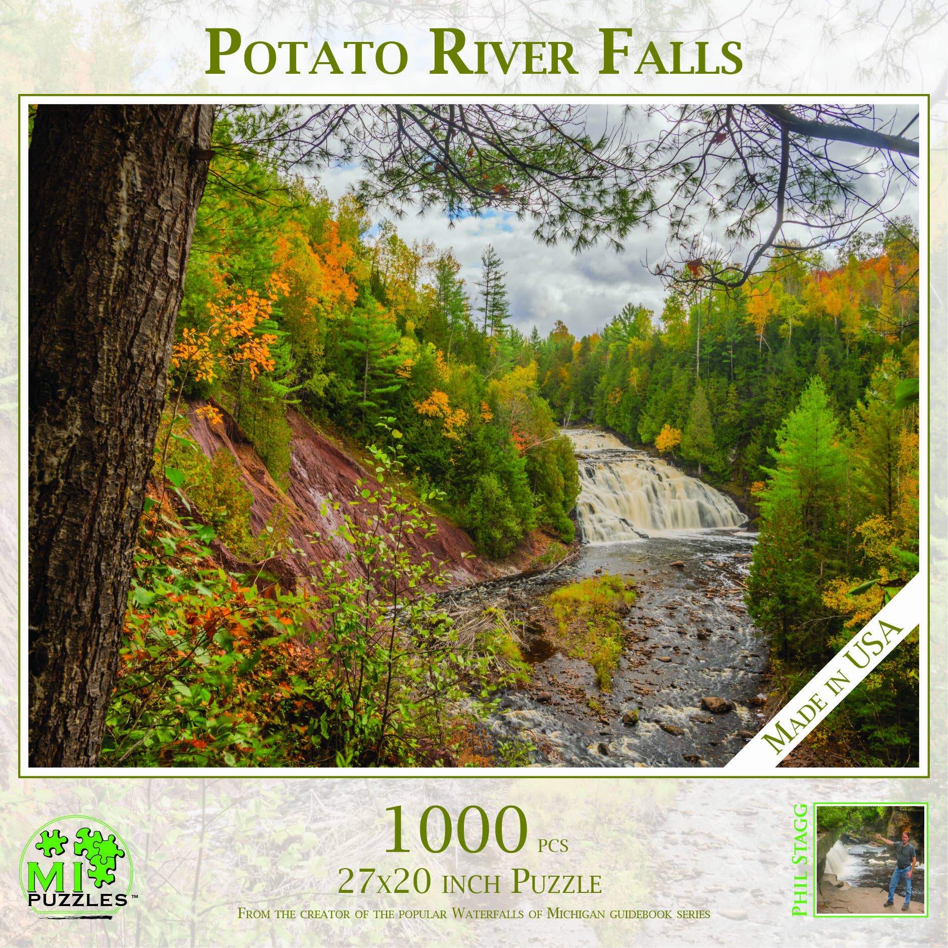Potato River Falls - 1000 Piece Puzzle