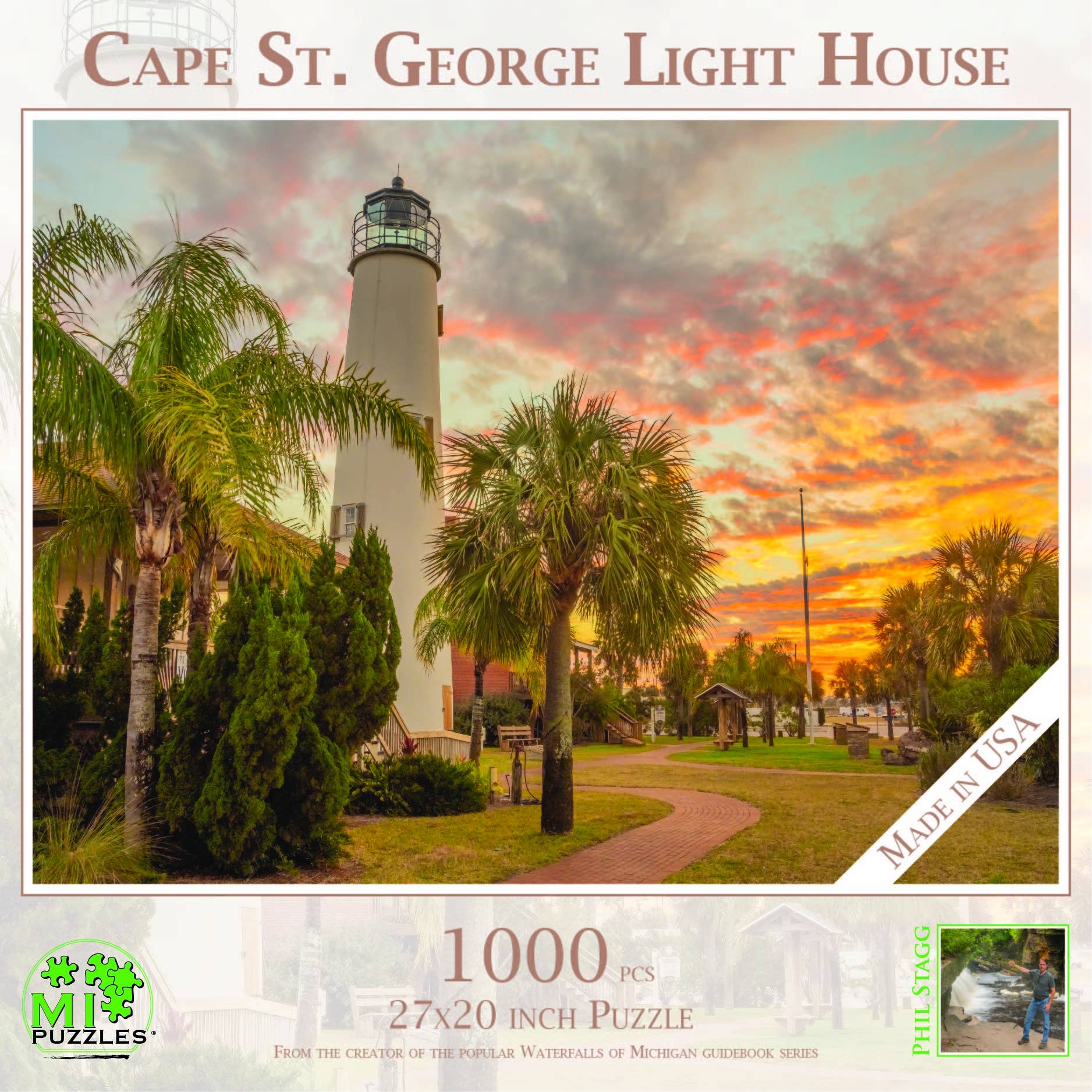 Cape St. George Light House - 1000 Piece Florida Puzzle