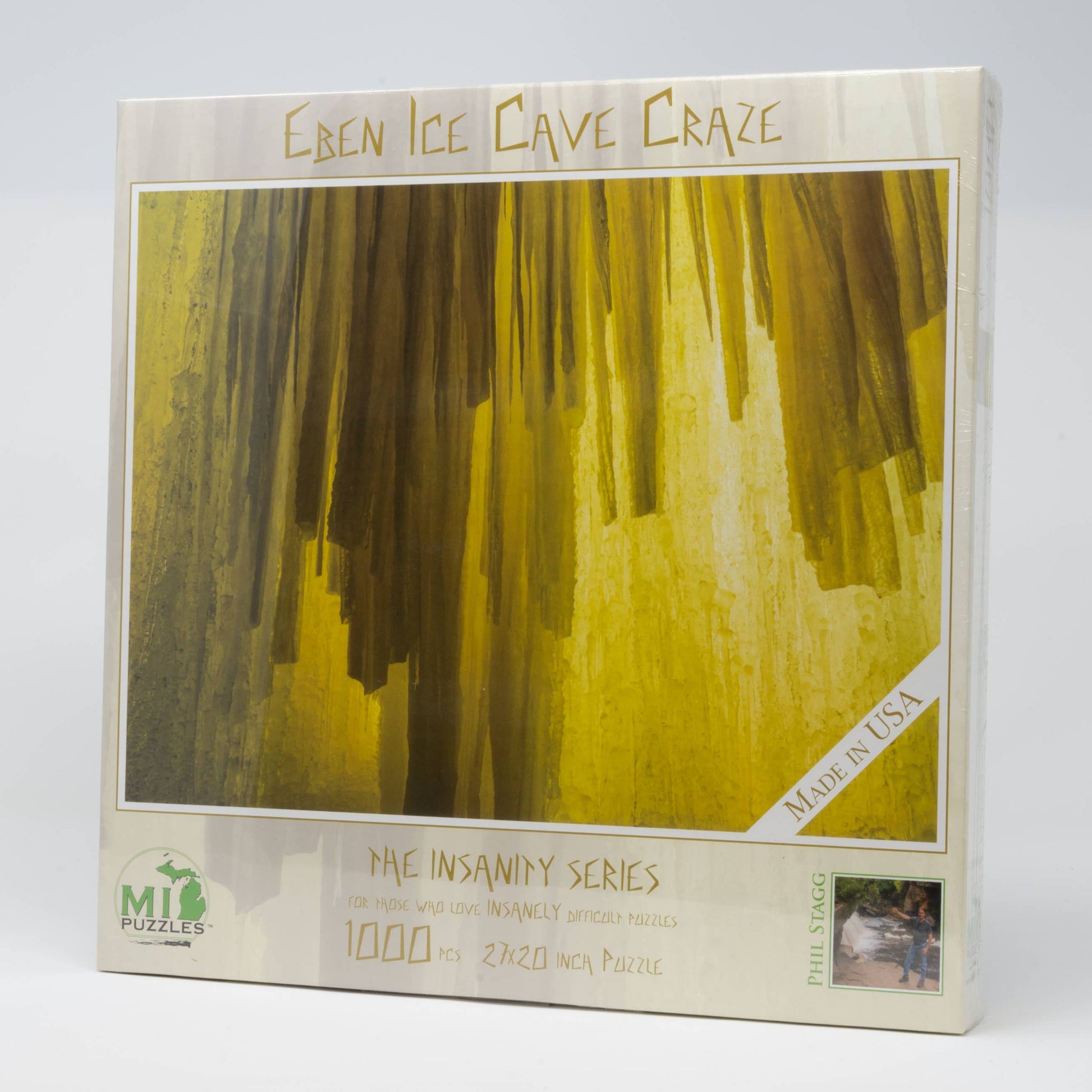 Eben Ice Caves Craze - 1000 Pc Mich Puzzle [Insanity Series]