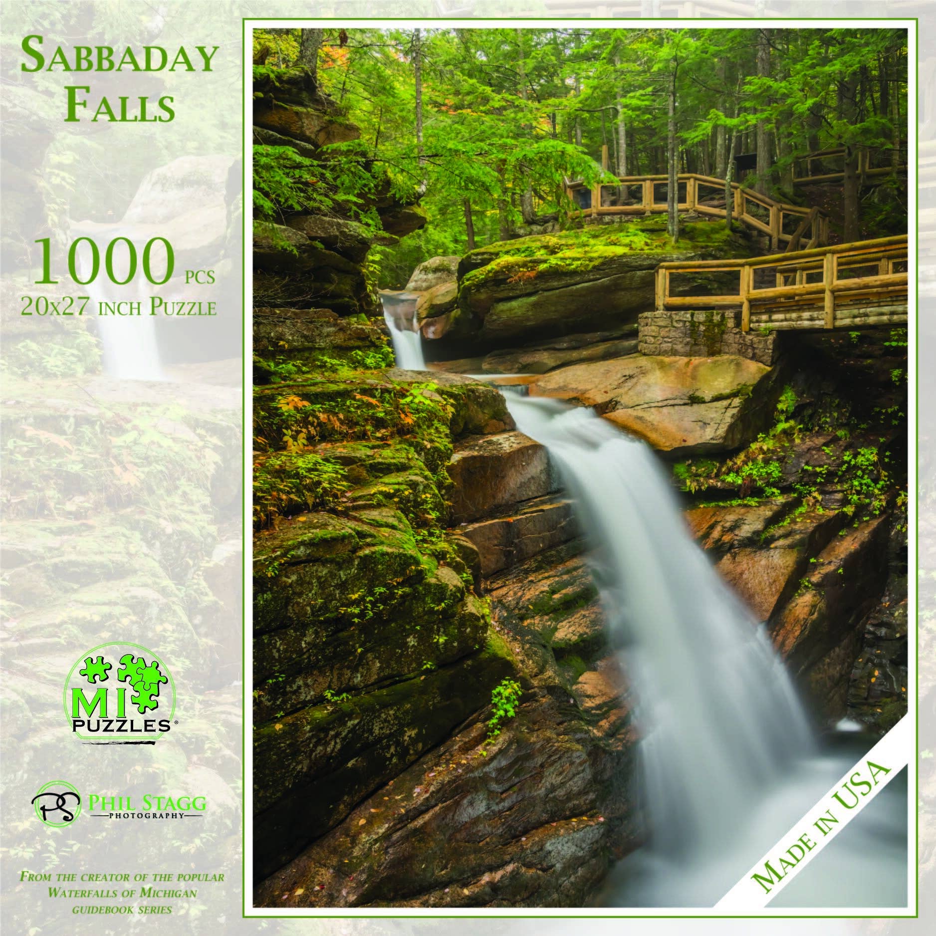 Sabbaday Falls - 1000 Piece Puzzle
