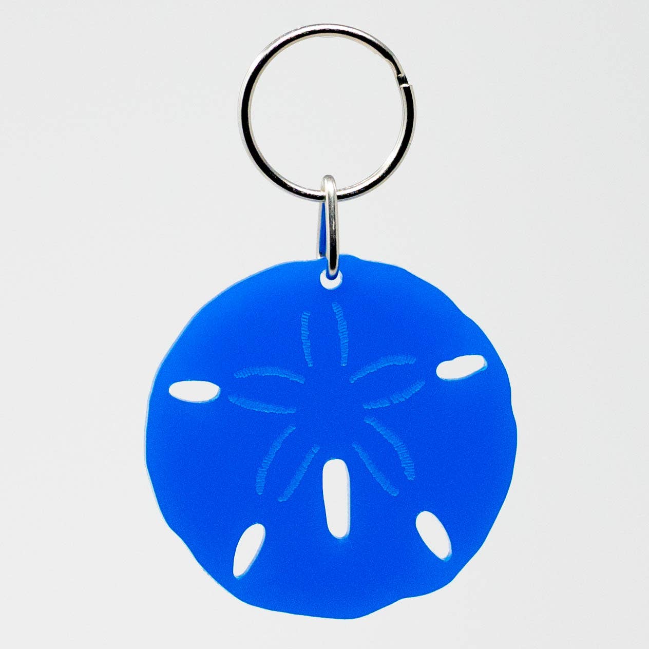 Image of Sand Dollar - Acrylic Keychain - Perfect for Ocean Lovers