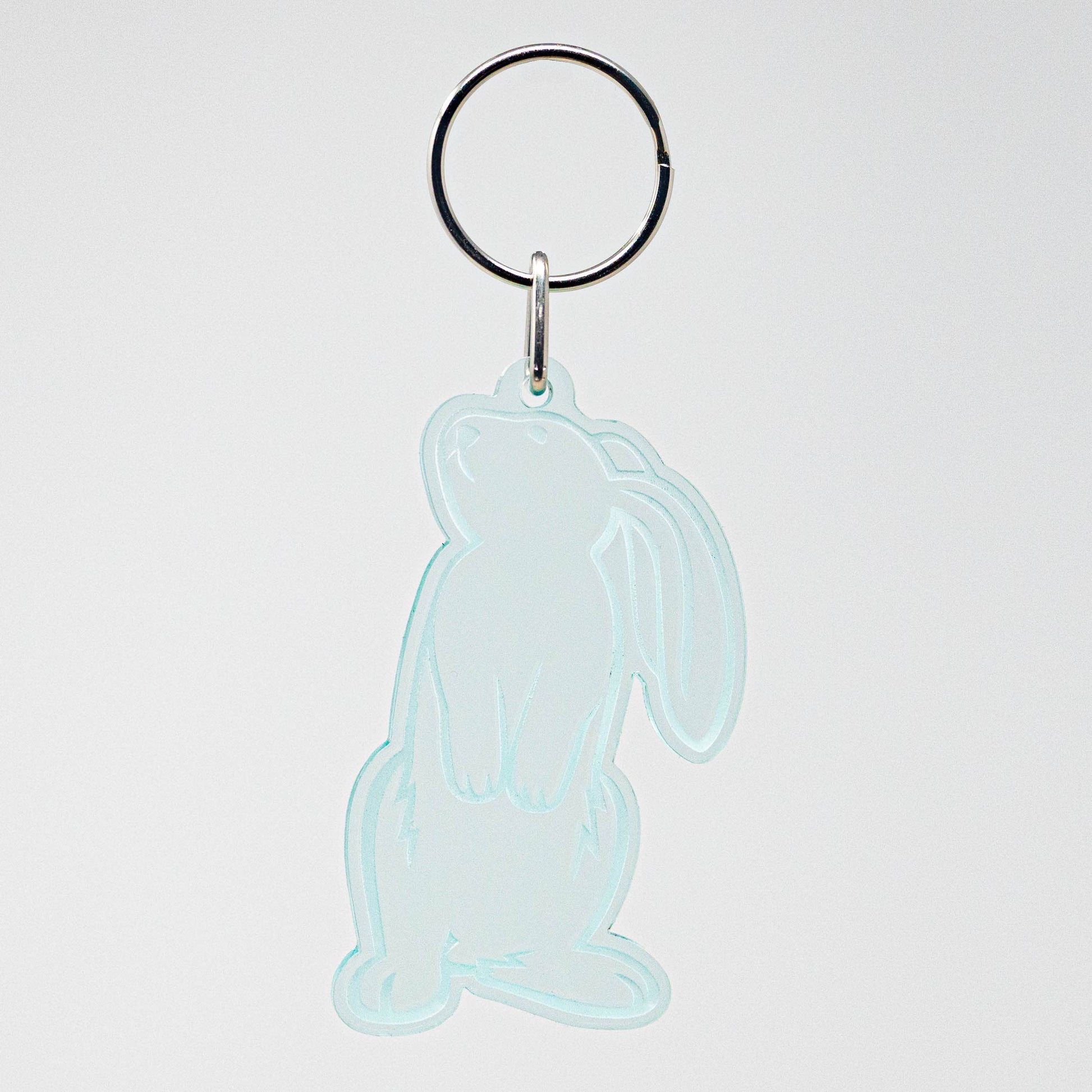 Bunny - Acrylic Keychain - Perfect for Animal Lovers!