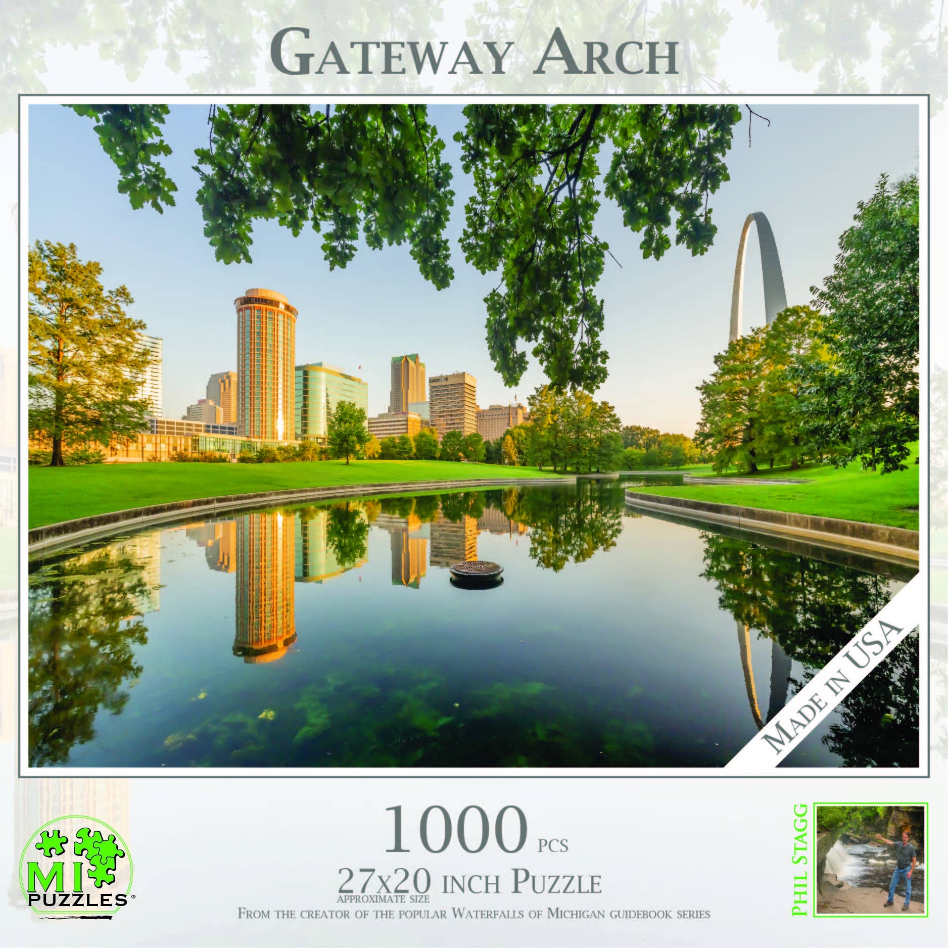 Gateway Arch - St. Louis - 1000 Piece Missouri Puzzle