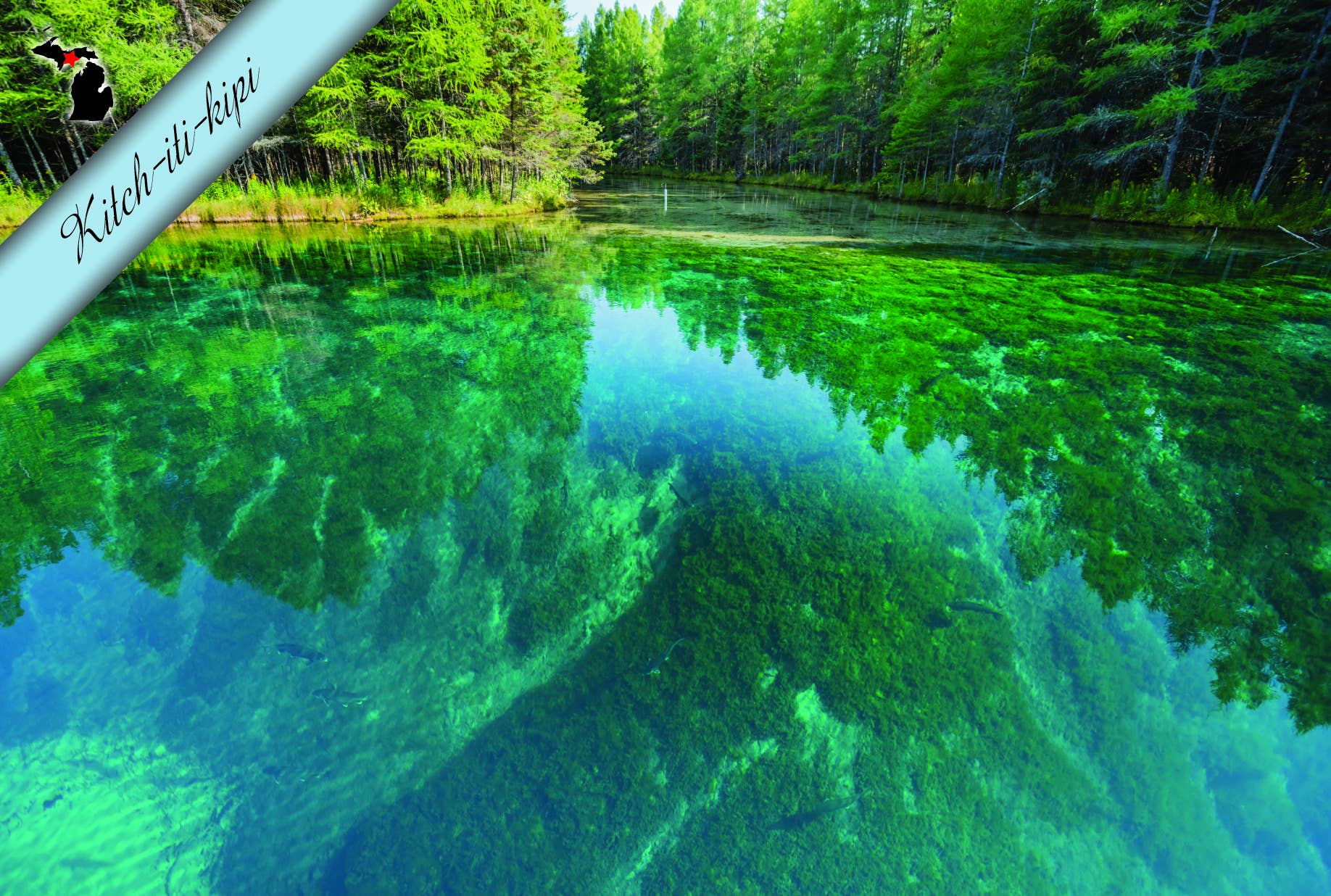 Image of KITCH-ITI-KIPI - Michigan Postcard