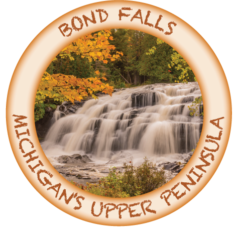 BOND FALLS | 3" BUTTON MAGNET