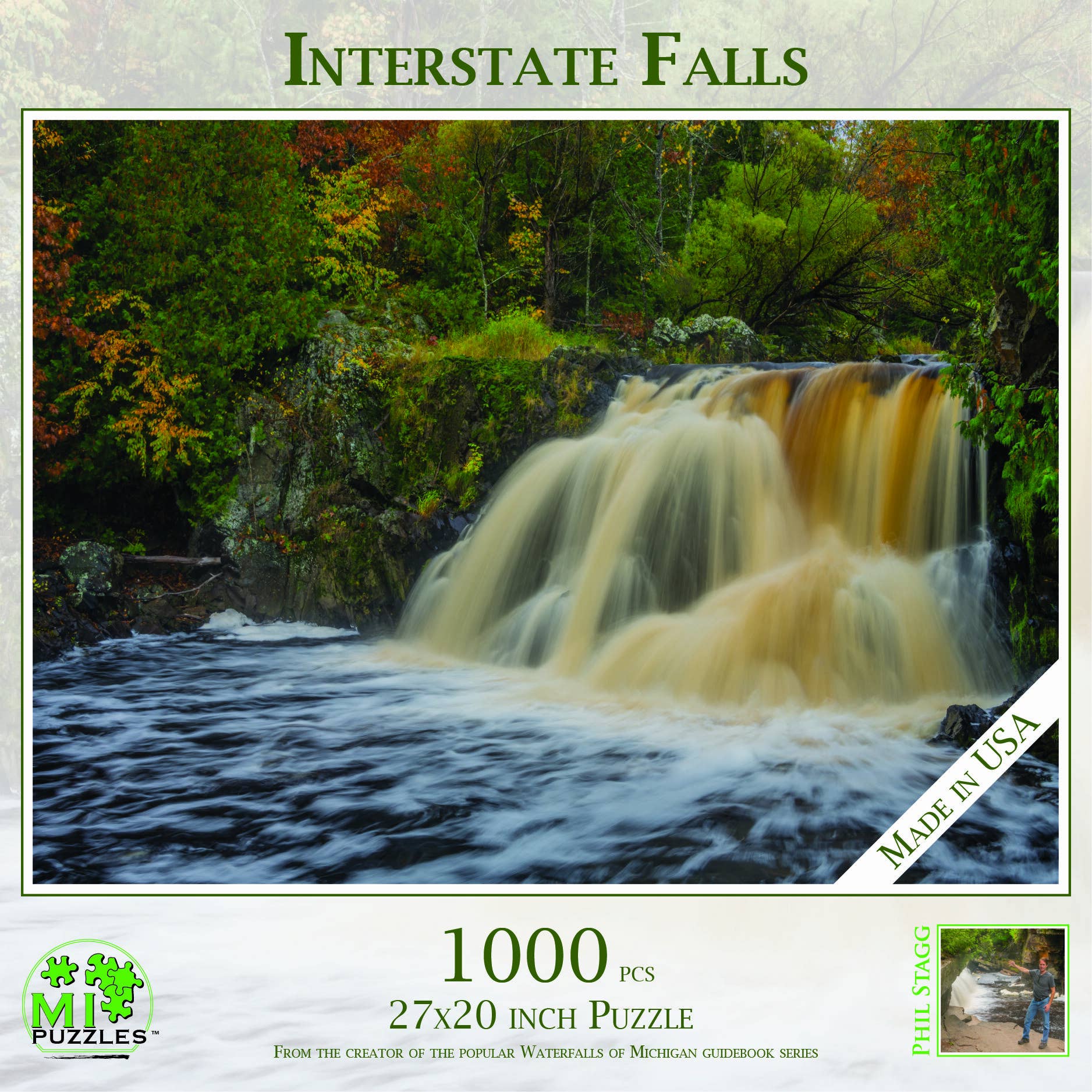 Image of Interstate Falls - 1000 Piece Puzzle