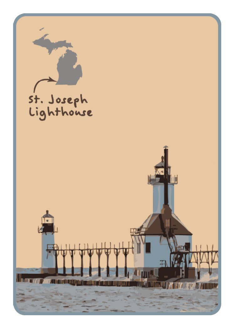 MICH MATCH - LIGHTHOUSE EDITION - Educational Matching Game