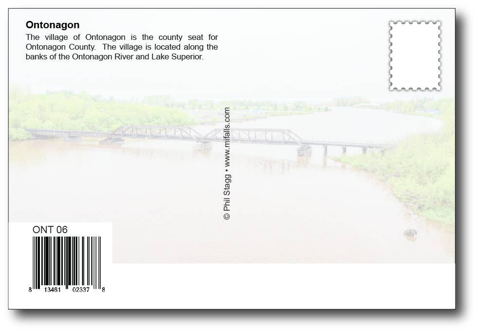 Image of ONTONAGON - COMPOSITE - Michigan Postcard