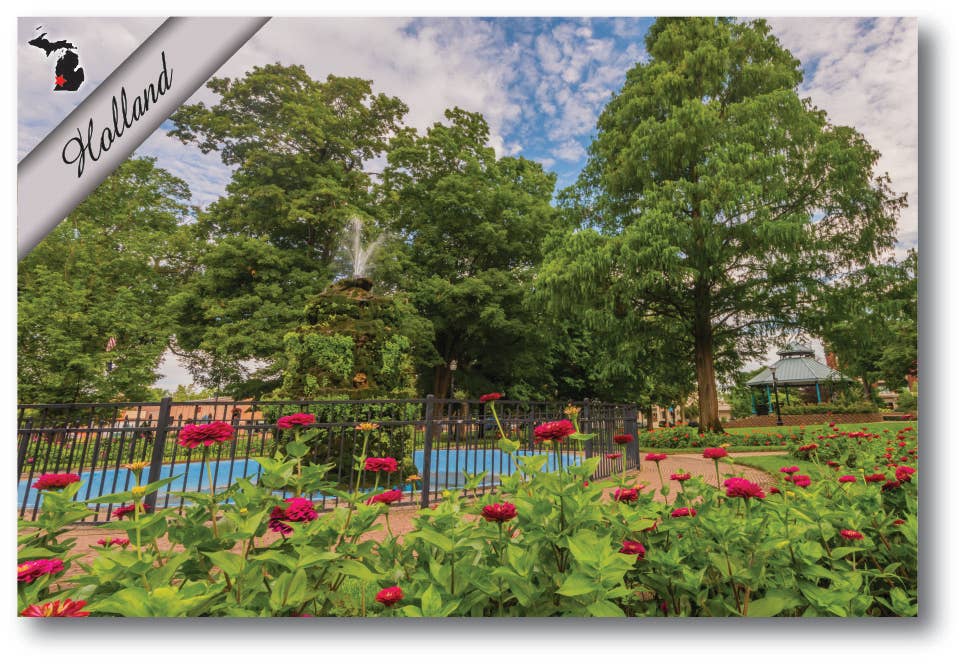 HOLLAND CENTENNIAL PARK - Michigan Postcard