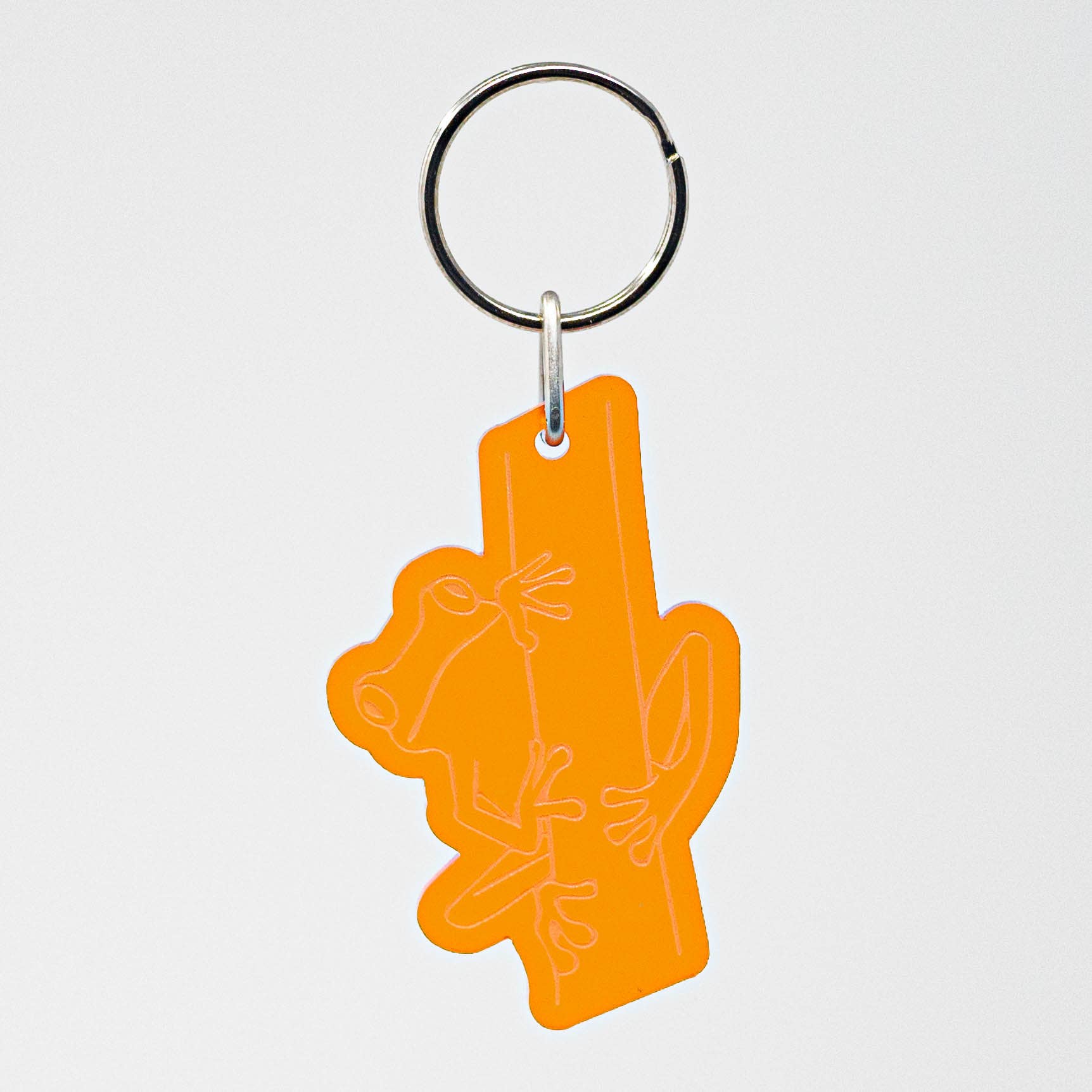 Frog - Acrylic Keychain - Perfect for Nature Lovers!