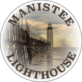 MANISTEE LIGHTHOUSE | 2.25" BUTTON MAGNET