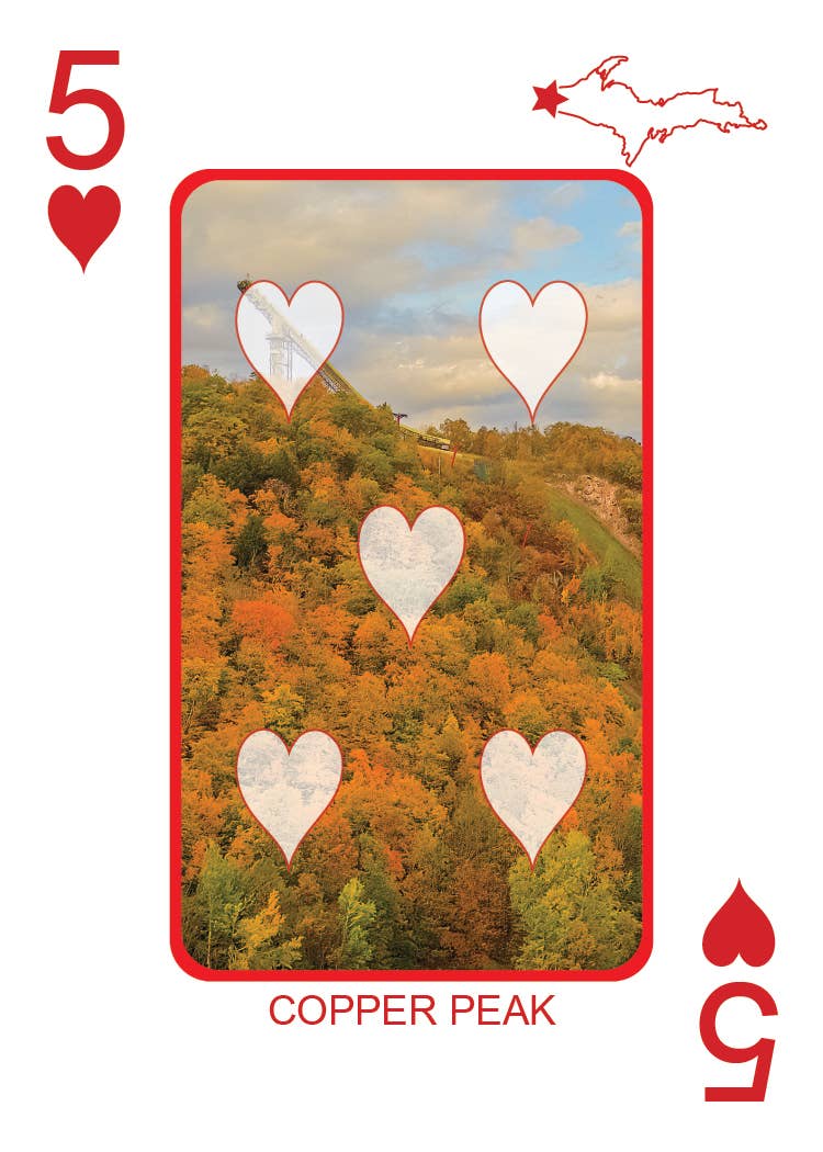 Image of YOOPER CARDS - Playing Cards - Euchre Friendly