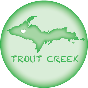 TROUT CREEK, MI | 2.25" BUTTON MAGNET