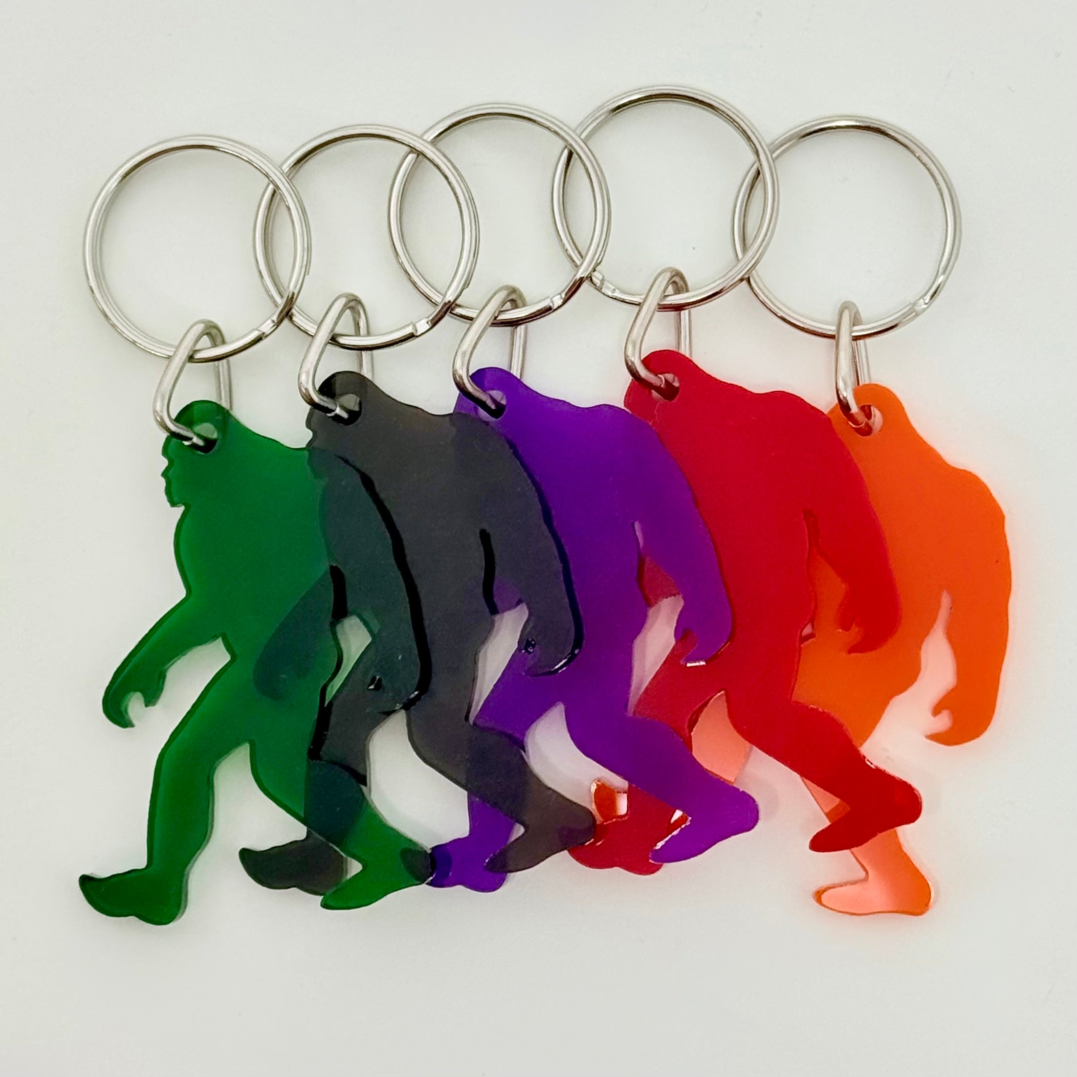 Image of Sasquatch Acrylic Keychain - Variety Pack