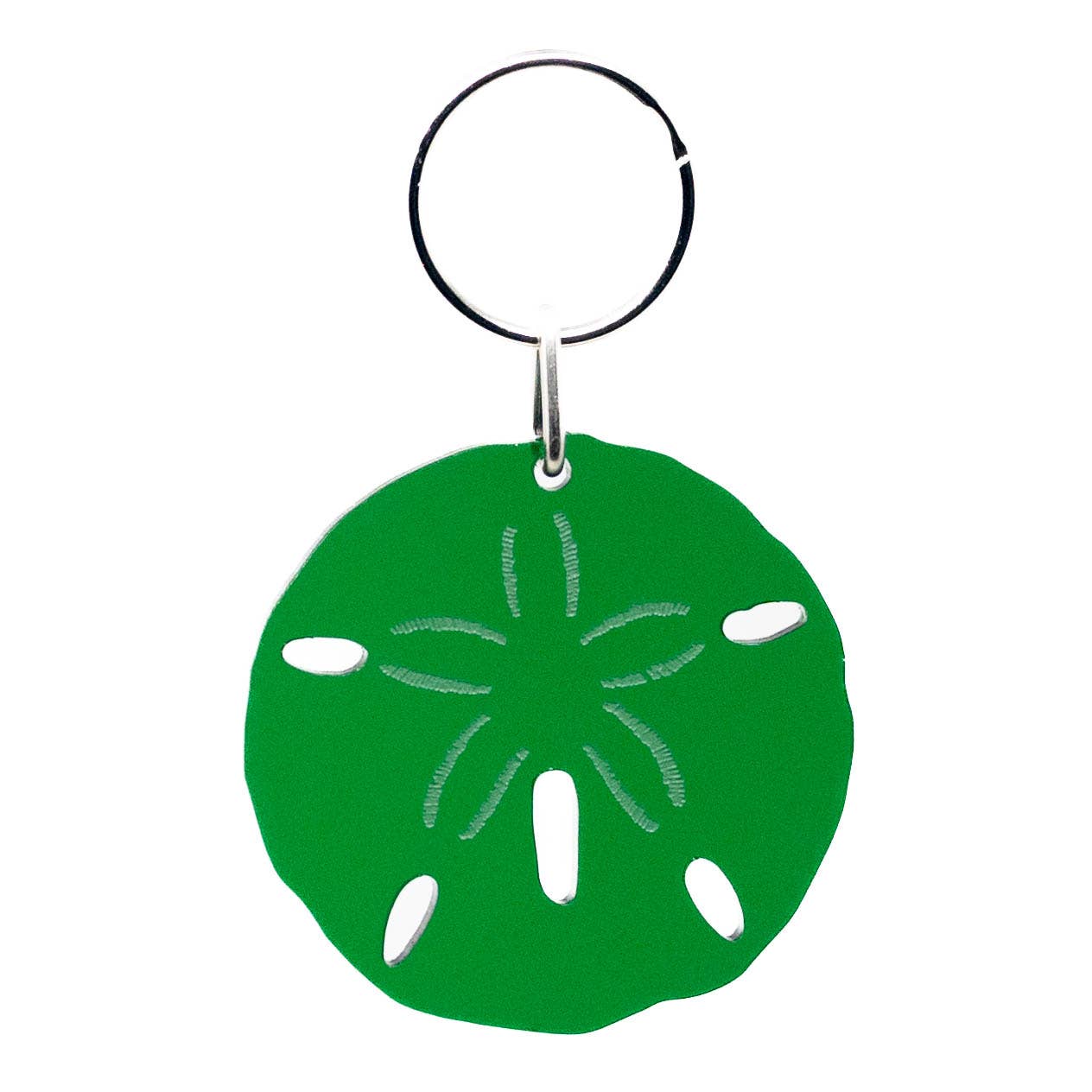 Image of Sand Dollar - Acrylic Keychain - Perfect for Ocean Lovers