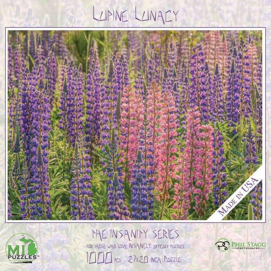 Image of Lupine Lunacy - 1000 Piece Puzzle [Insanity Series]