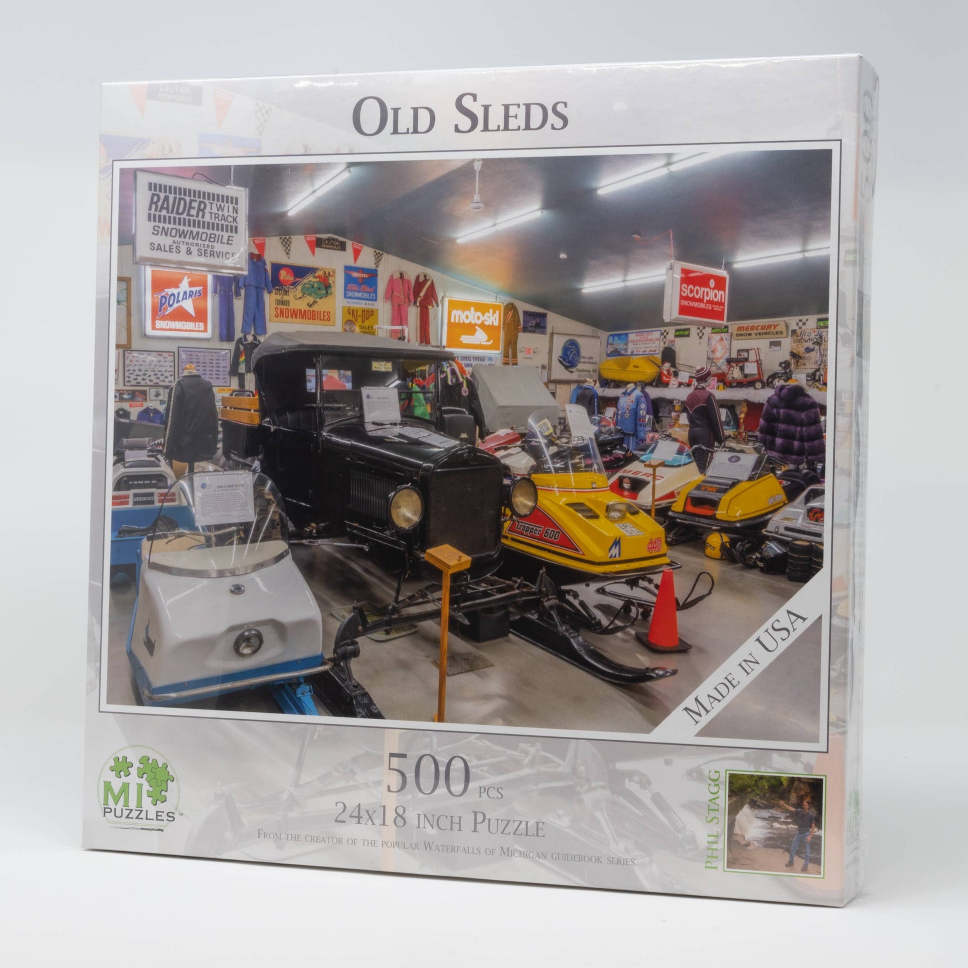 Old Sleds - 500 Piece Puzzle